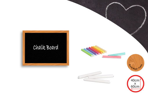 Picture of FAIBO BLACKBOARD 30X40CM WOOD FRAME